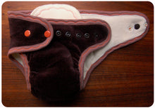 Ready to Ship ~Medium Hand dyed Fitted Cloth Diaper