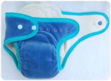 Ready to Ship ~Medium Hand dyed Fitted Cloth Diaper