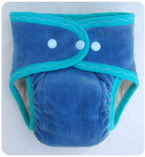 Ready to Ship ~Medium Hand dyed Fitted Cloth Diaper