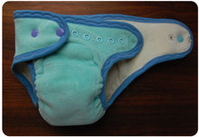 Ready to Ship ~Medium Hand dyed Fitted Cloth Diaper