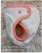 Ready to Ship ~Medium Undyed Fitted Cloth Diapers