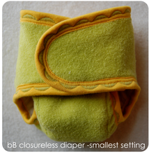 Made to Order ~hand dyed closureless bB Cloth Diaper ~You choose all colours!